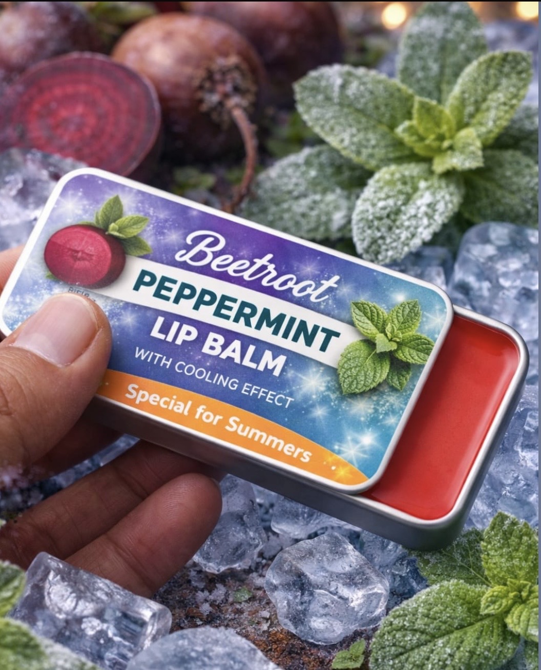 Beetroot Lip Balm